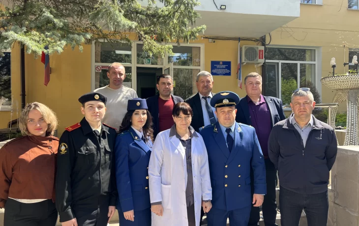 Совместный выезд в честь 80-й годовщины Победы в ВОВ