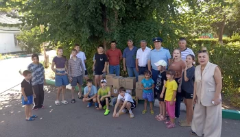 Плановые выезды с гуманитарной помощью волонтеров КРОО "Народный контроль"